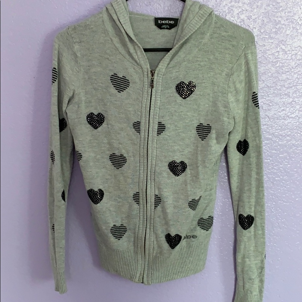 Bebe Heart Sweater